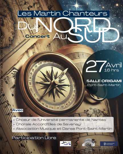 Affiche concert avril